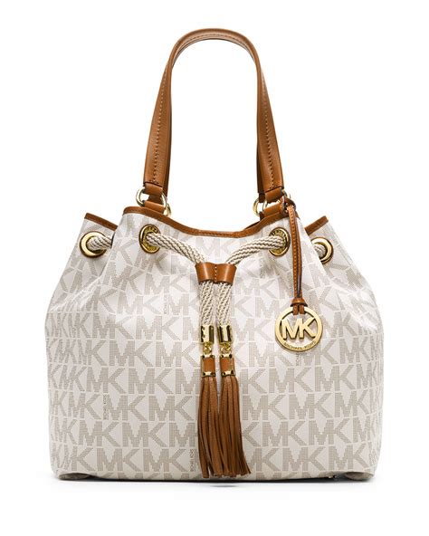 michael kors beige tote bag|Michael Kors outlet clearance bags.